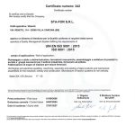 Certificato UNI EN ISO 9001 2015 - 2024